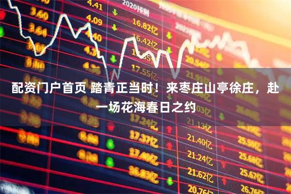 配资门户首页 踏青正当时！来枣庄山亭徐庄，赴一场花海春日之约